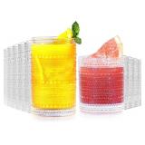 VINTAGE HOBNAIL DRINKING GLASSES SET OF 12-14 OZ O
