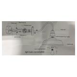 1 LOT OF (2) BLACK LAMP