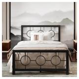 $250 AVREN ORIENTAL METAL TWIN BED