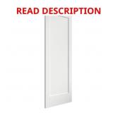 $215 EIGHTDOORS 36-IN X 80-IN WHITE 1-PANEL SQUARE