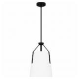 FAYE 1 LIGHT 11.25 INCH MATTE BLACK MINI PENDANT C