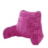 TEXTURED VELVET BEDREST PILLOW COVER & INSERT - CO