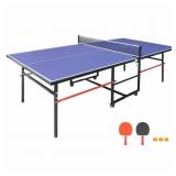 $400 GARVEE PORTABLE 8FT PING PONG TABLE SET FOLDA