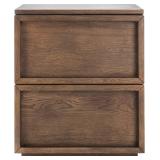 $397 SAFAVIEH COUTURE ZEUS NATURAL 2-DRAWER STORAG