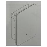 BRUSHED BLACK BATHROOM MIRROR CABINET