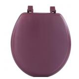 ACHIM FANTASIA 17" BEVELLED EDGE WOOD TOILET SEAT