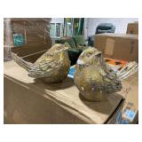 GOLDEN DECORATIVE BIRDS (2)