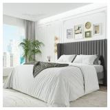 $300 SHA CERLIN FULL SIZE UPHOLSTERED VELVET CHANN