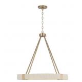$498 CAPITAL LIGHTING DELANEY 4 - LIGHT CHANDELIER