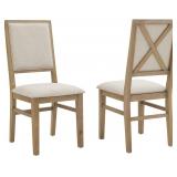 $186 CROSLEY FURNITURE JOANNA MODERN FARMHOUSE UPH