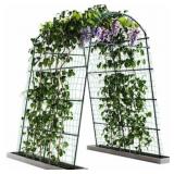 IDZO PLASTIC ARCH TRELLIS TUNNEL 71X65X88IN