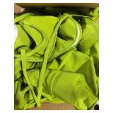 GREEN 3 PCS RATTANT SOFA CUSHION COV A ERS SEAT CU