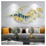 $220 LIGHT & LUXURIOUS STYLE METAL WALL DECOR
