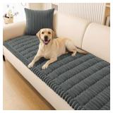 SMIRY COUCH COVER FOR DOGS WASHABLE, NON SLIP FUZZ