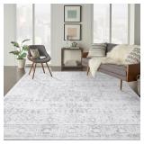 $121 LIVEBOX TRADITIONAL RUG 9X12 - LARGE GRAY VIN