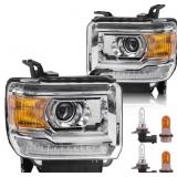 $290 HEADLIGHT ASSEMBLY WITH LED DRL COMPATIBLE WI