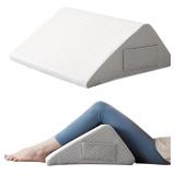 RUQMUIS KNEE PILLOW FOR BACK SLEEPING, 8  KNEE WED