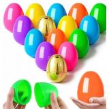 MGPARTY 72 PCS LARGE 4" EASTER EGGS PLASTIC EMPTY