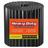 LAVEVE CORRUGATED METAL GARDEN EDGING 12" X 20FT,
