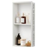 304 STAINLESS STEEL SHOWER NICHE INSERT-24 X 12" S