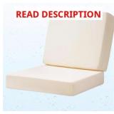 OUTDOOR DEEP SEAT CUSHION SET, 19 X 19 INCH WATERP