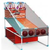 2-PLAYER ARCADE BASKETBALL GAME SET,UPGRADED INDOO