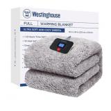WESTINGHOUSE ELECTRIC BLANKET FULL SIZE, SOFT PLUS