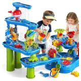 SAND AND WATER TABLE FOR TODDLERS 18M+, 5-TIER OUT