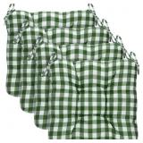 GEETERY 4 PACK CHAIR CUSHIONS FOR DINING CHAIRS, 1