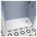 $369 SHOWERCAST 60 IN. L X 34 IN. W ALCOVE SHOWER
