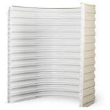 $1006 TUFFWELL METAL WINDOW WELL - WHITE, 59  X 36
