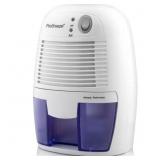 PRO BREEZE 0.45-PINT DEHUMIDIFIER WITH BUCKET AND