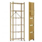 $117 DEANIC 6 TIERS METAL FOLDING GARAGE STORAGE S