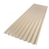 26 IN. X 8 FT. CORRUGATED PVC ROOF PANEL IN BEIGE