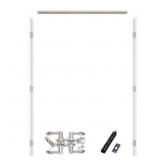 $138 72 IN. X 80 IN. PRIMED WOOD KNOCK DOWN DOOR F
