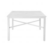 42 IN. MIX AND MATCH LATTICE WHITE SQUARE METAL OU
