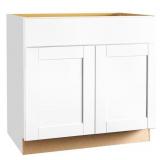 $259 SHAKER 36 IN. W X 24 IN. D X 34.5 IN. H ASSEM