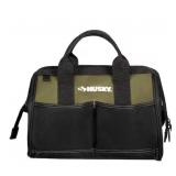 HUSKY ARMY GREEN 12 IN. TOOL BAG