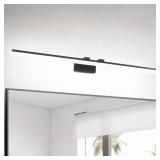 $119 JUSHENG 54.72 IN. 1-LIGHT BLACK BATHROOM LED