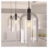 $200 LOCHEMEADE 1 LIGHT NOBLE BRONZE PENDANT WITH