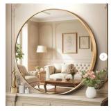 HOCHWERTIGES 27.5 IN. W X 27.5 IN. H ROUND MODERN