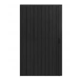 SOCBAZZAR 42 IN X 80 IN. BLACK OAK FINISHED INTERI