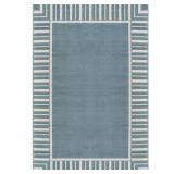 BEVERLY RUG EDGE TEAL 8 FT. X 10 FT. RUBBER BACK W