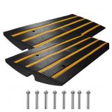 $117 CURB RAMP 2 PACK 2.6 IN. RISE, RUBBER DRIVEWA