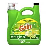 GAIN ORIGINAL SCENT LAUNDRY DETERGENT LIQUID 154 F