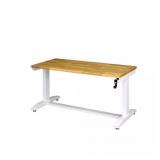 $328 HUSKY 62 IN. W WHITE ADJUSTABLE HEIGHT WORKTA