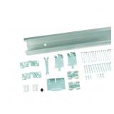 POCKET DOOR TRACK AND HARDWARE SET