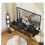 $172 GO 47" FLOATING SHELF WITH DRAWER, MULTI-PURP