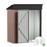 $160 5 FT. W X 3 FT. D STORAGE METAL SHED WITH MET