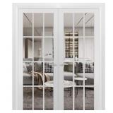 $2048 72 IN. X 84 IN. 2 PANEL WHITE FINISHED SOLID